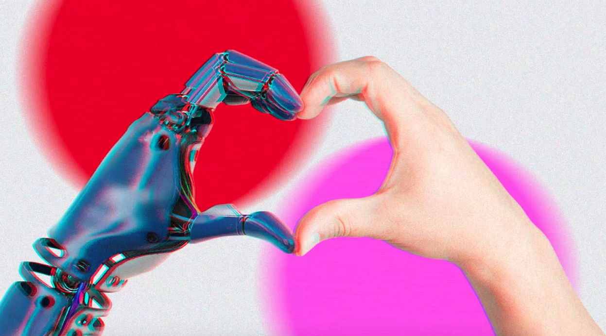 relacionamento com uma inteligência artificial