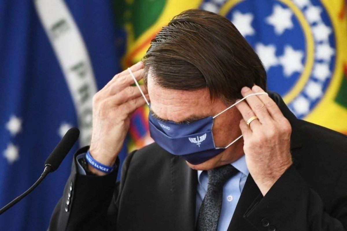 Jair Bolsonaro, ex-presidente do Brasil, em fotografia de arquivo