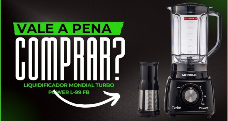 Liquidificador Mondial Turbo Power L-99 FB