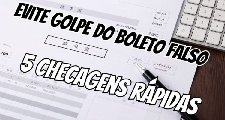 Evite golpe do boleto falso