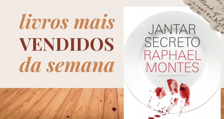 LIVROS MAIS VENDIDOS DA SEMANA 09 A 15 DE FEVEREIRO