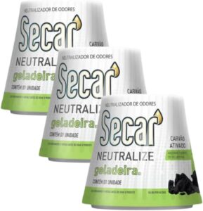 absorvedor de odores para geladeira à base de carvão ativado