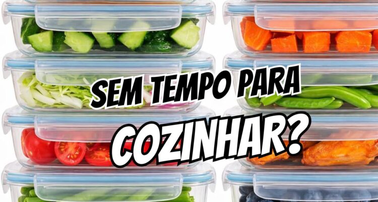 Sem tempo para cozinhar Marmitas saudáveis para a semana em 1 hora