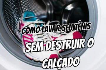 Tênis na máquina Como lavar sem destruir o calçado ou a lavadora
