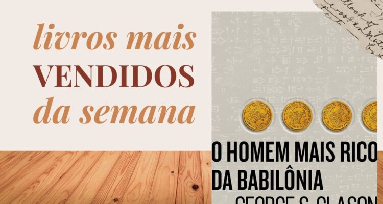Top 10 Livros Mais Vendidos 02 a 08 de março de 2026