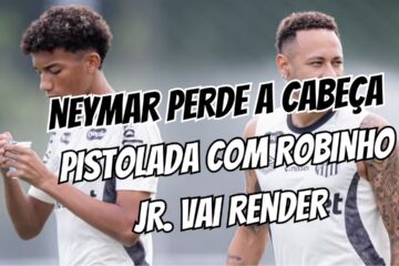 Neymar vira alvo de notificação após confusão em treino, e Santos ganha crise antes do apito inicial