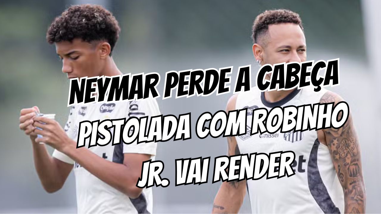 Neymar vira alvo de notificação após confusão em treino, e Santos ganha crise antes do apito inicial